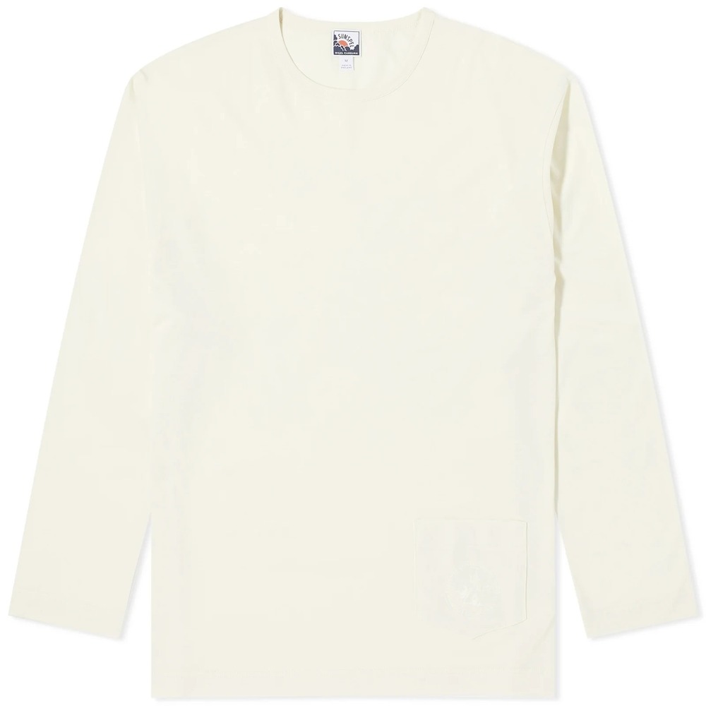 SUNSPEL MEN'S SUNSPEL X NIGEL CABOURN LONG SLEEVE POCKET T-SHIRT L